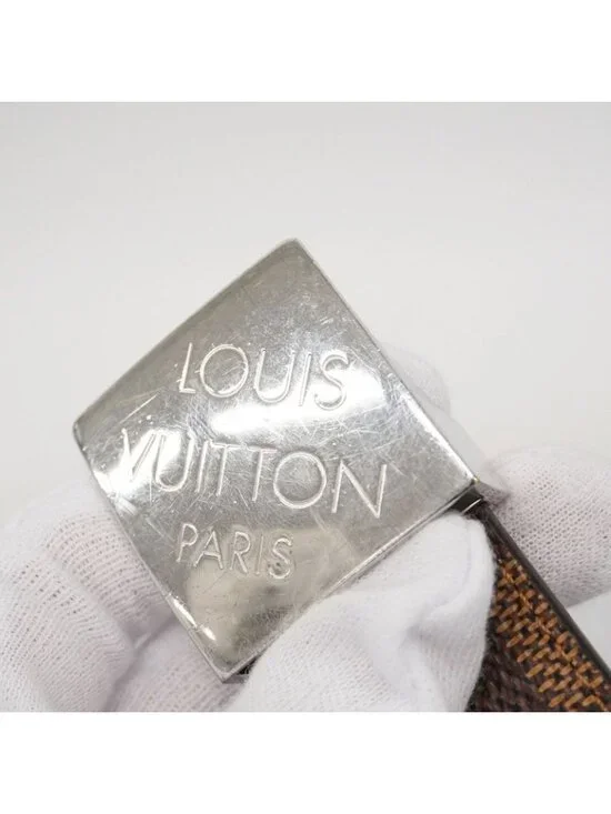 ★SOLD★ Louis Vuitton Belt Damier Ceinture Carre Ebene - Picture 8 of 9